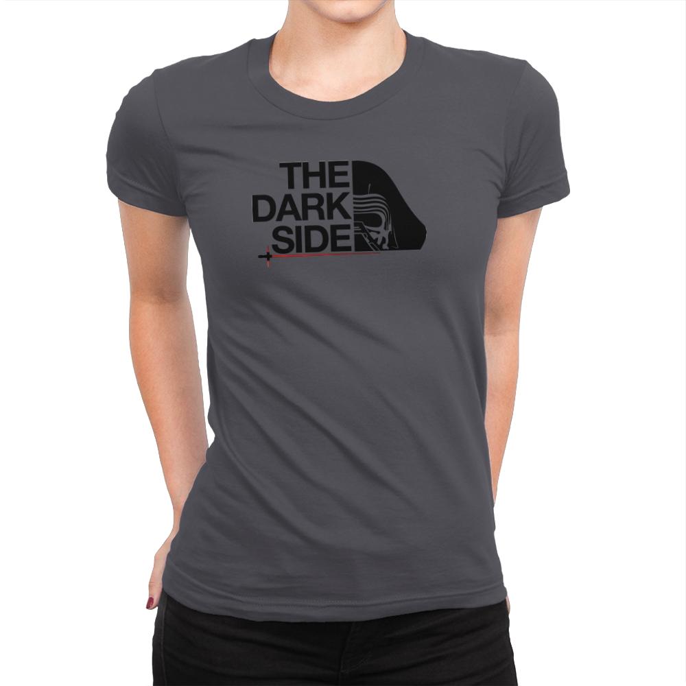 North of the Darker Side Exclusive - Womens Premium T-Shirts RIPT Apparel Small / Heavy Metal