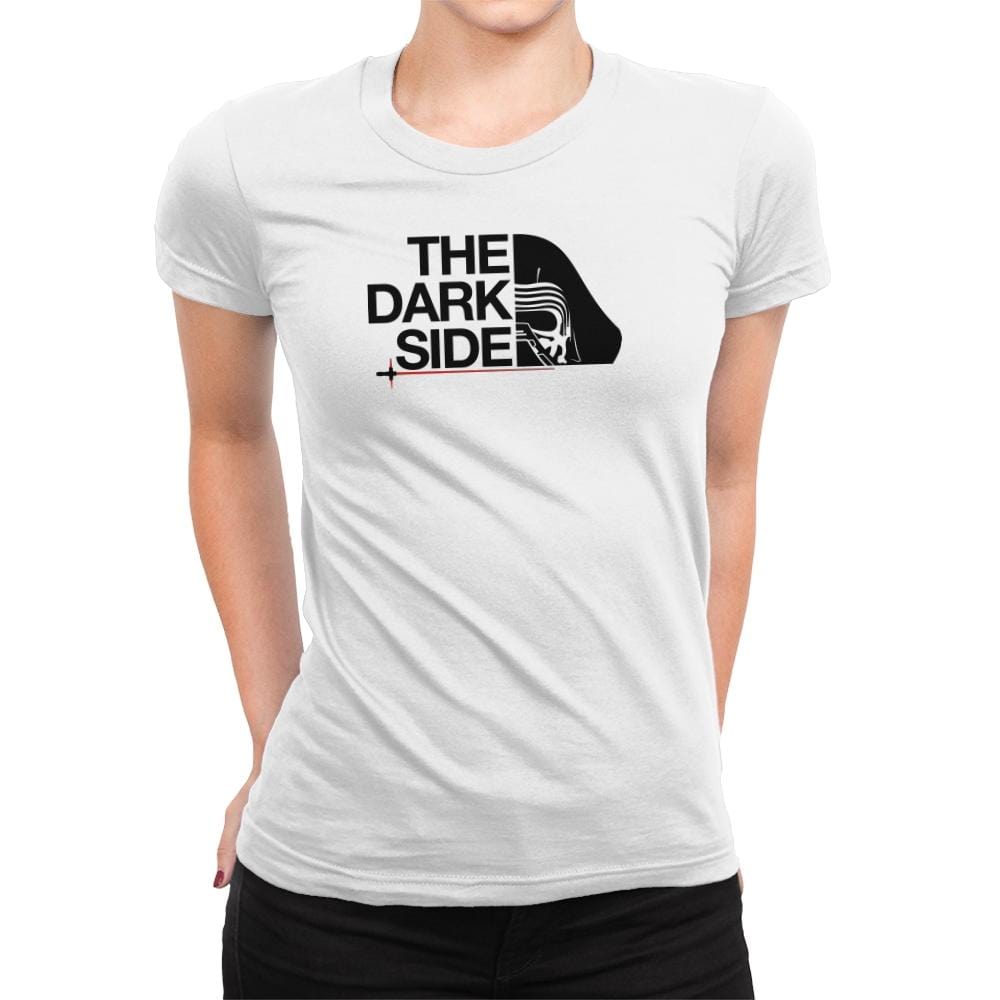 North of the Darker Side Exclusive - Womens Premium T-Shirts RIPT Apparel Small / White