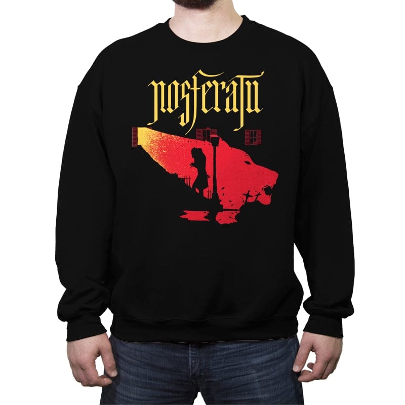 Nosferatu Exorcism - Crew Neck Sweatshirt Crew Neck Sweatshirt RIPT Apparel Small / Black