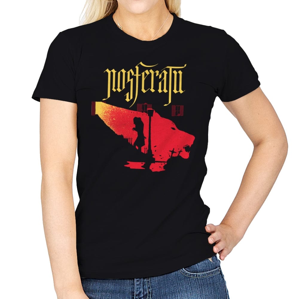 Nosferatu Exorcism - Womens T-Shirts RIPT Apparel Small / Black