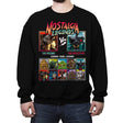 Nostalgia Legends - Crew Neck Sweatshirt Crew Neck Sweatshirt RIPT Apparel Small / Black