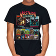 Nostalgia Legends - Mens T-Shirts RIPT Apparel Small / Black