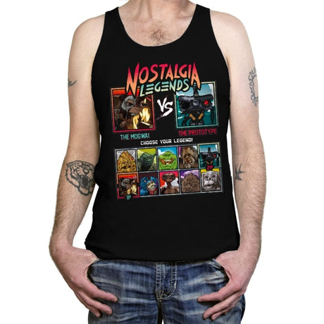 Nostalgia Legends - Tanktop Tanktop RIPT Apparel X-Small / Black