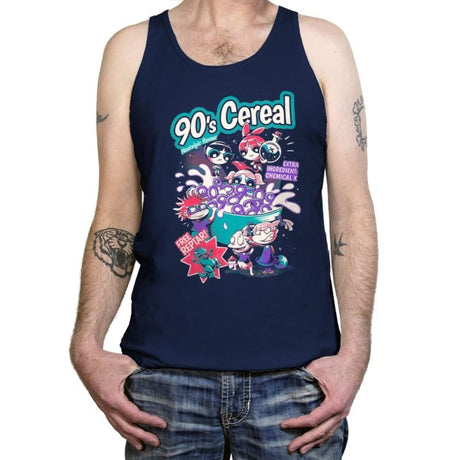 Nostalgic Flavour - Tanktop Tanktop RIPT Apparel X-Small / Navy