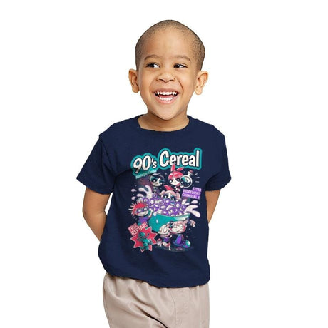 Nostalgic Flavour - Youth T-Shirts RIPT Apparel X-small / Navy