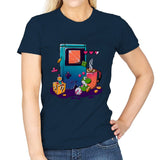 Nostalgic Games - Womens T-Shirts RIPT Apparel Small / Navy