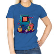 Nostalgic Games - Womens T-Shirts RIPT Apparel Small / Royal