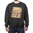 Nostalgic Tape - Crew Neck Sweatshirt Crew Neck Sweatshirt RIPT Apparel Small / Charcoal