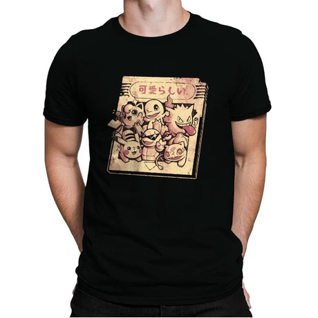Nostalgic Tape - Mens Premium T-Shirts RIPT Apparel Small / Black