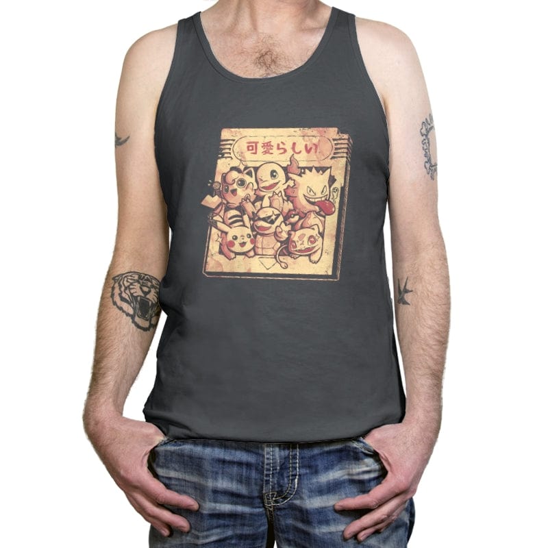 Nostalgic Tape - Tanktop Tanktop RIPT Apparel X-Small / Asphalt