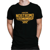 Nostromo - Mens Premium T-Shirts RIPT Apparel Small / Black