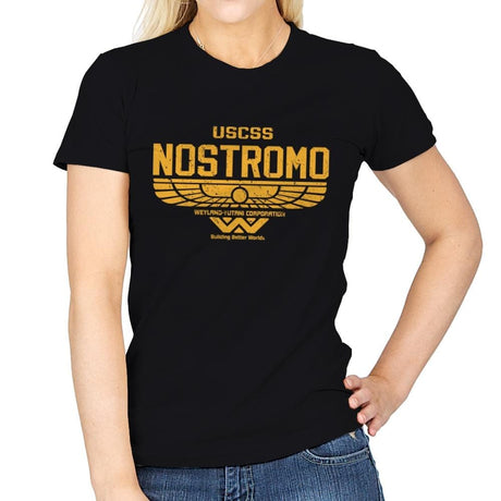Nostromo - Womens T-Shirts RIPT Apparel Small / Black