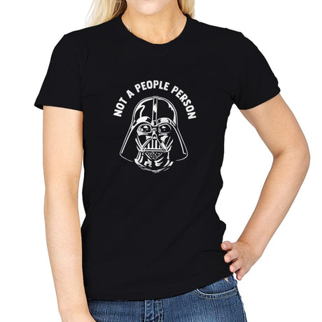 Not a People Person - Womens T-Shirts RIPT Apparel Small / Black