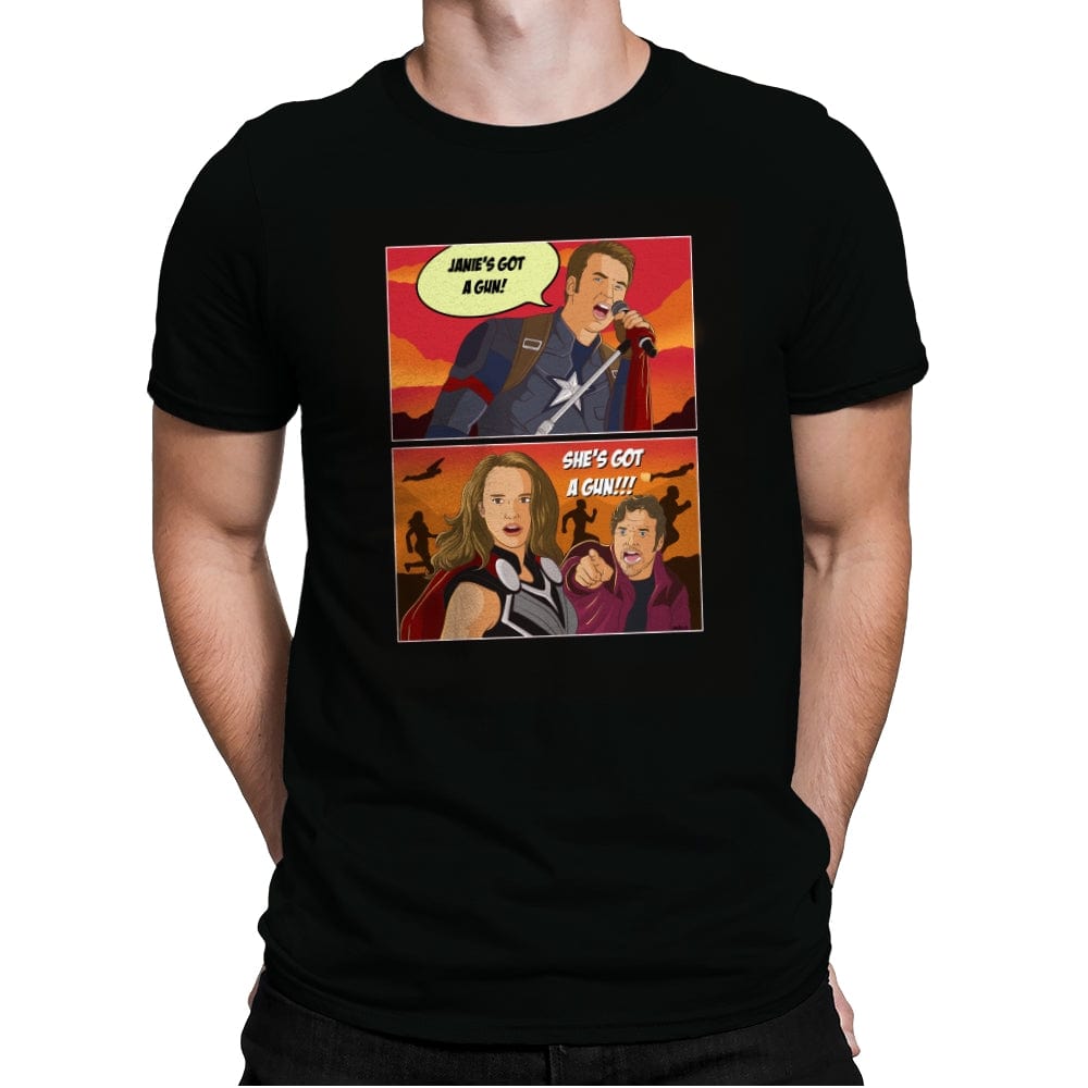Not Another Superhero Movie - Mens Premium T-Shirts RIPT Apparel Small / Black
