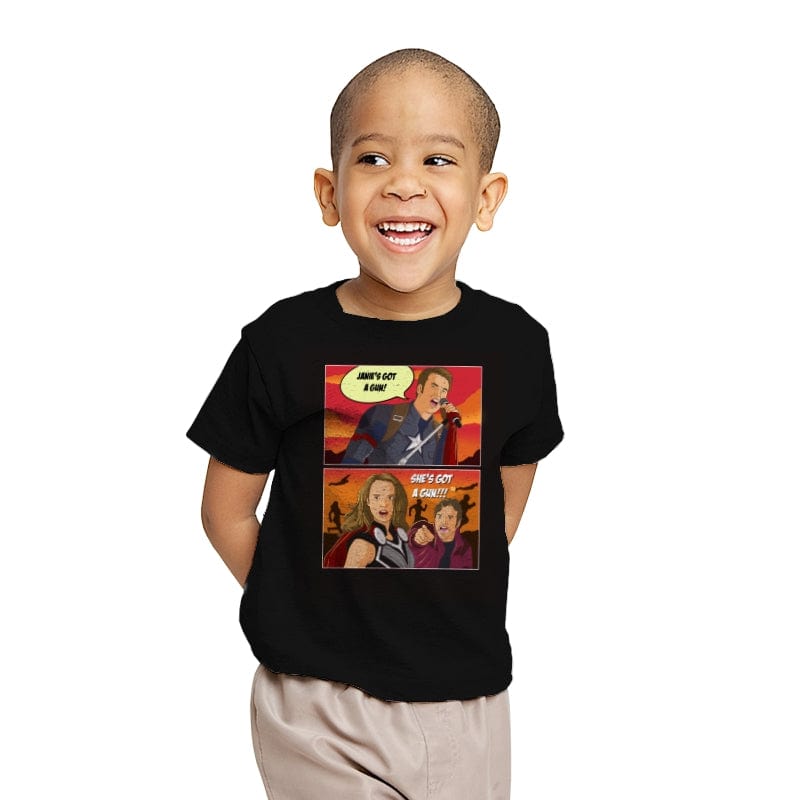 Not Another Superhero Movie - Youth T-Shirts RIPT Apparel X-small / Black