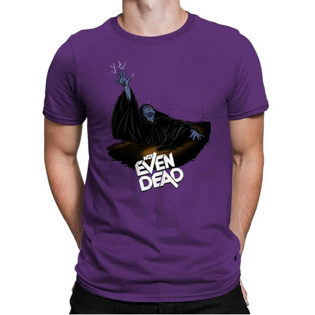 Not Even Dead - Mens Premium T-Shirts RIPT Apparel Small / Purple Rush