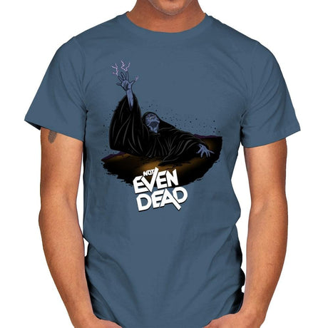 Not Even Dead - Mens T-Shirts RIPT Apparel Small / Indigo Blue