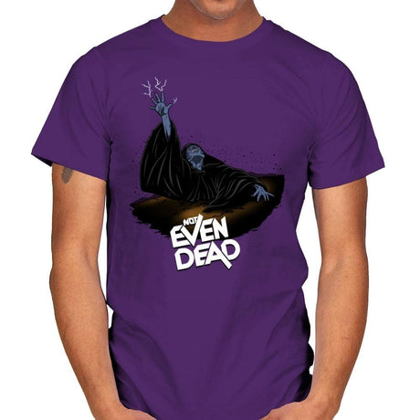 Not Even Dead - Mens T-Shirts RIPT Apparel Small / Purple