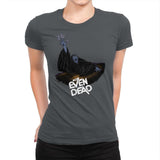 Not Even Dead - Womens Premium T-Shirts RIPT Apparel Small / Heavy Metal