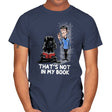 Not in my Book - Mens T-Shirts RIPT Apparel Small / Navy