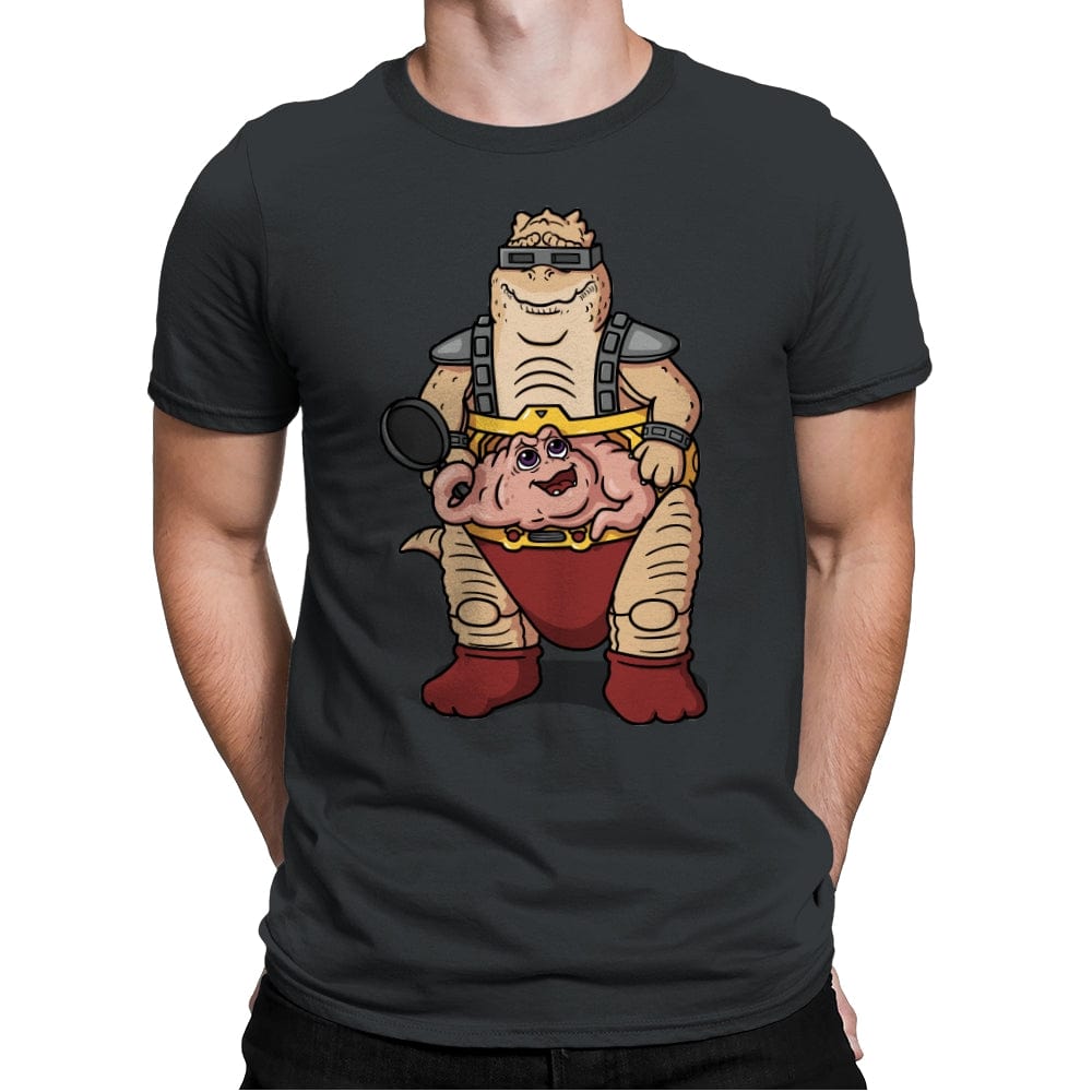 Not the Brain! - Mens Premium T-Shirts RIPT Apparel Small / Heavy Metal
