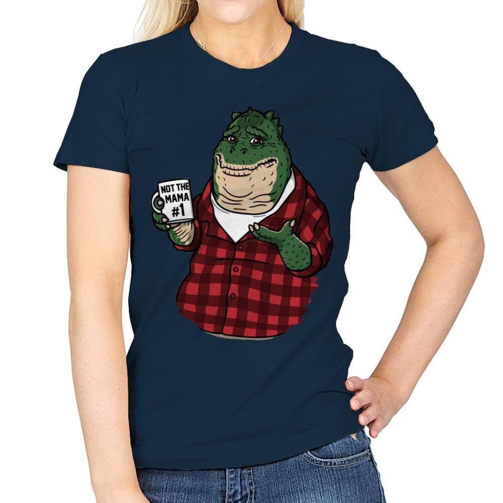 Not the Mama Number 1 - Womens T-Shirts RIPT Apparel Small / Navy