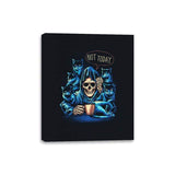 Not Today - Canvas Wraps Canvas Wraps RIPT Apparel 8x10 / Black