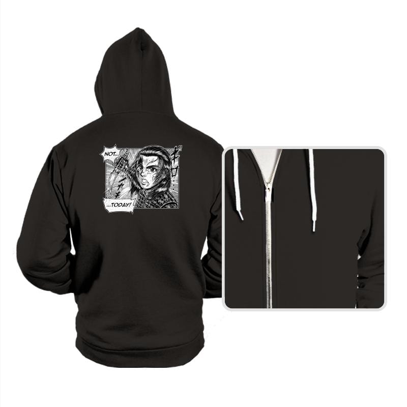 Not Today - Hoodies Hoodies RIPT Apparel Small / Black