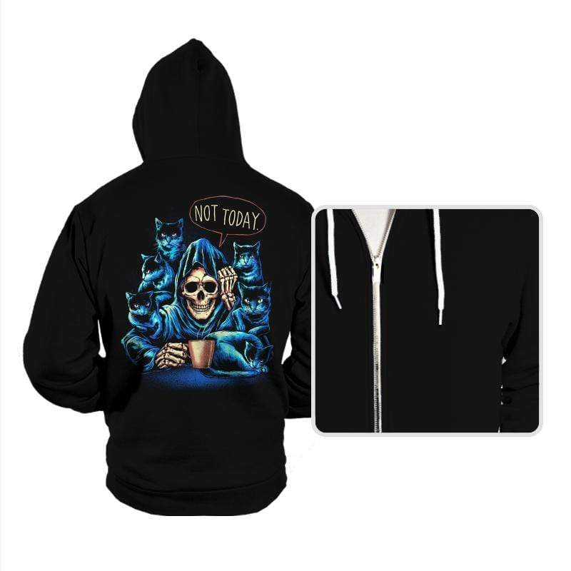 Not Today - Hoodies Hoodies RIPT Apparel Small / Black