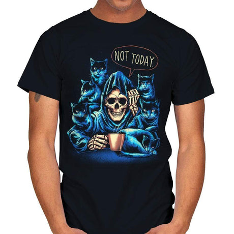Not Today - Mens T-Shirts RIPT Apparel Small / Black