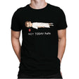 Not Today Papa - Mens Premium T-Shirts RIPT Apparel Small / Black