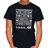 Nothing Can Cancel Christmas - Mens T-Shirts RIPT Apparel Small / Black