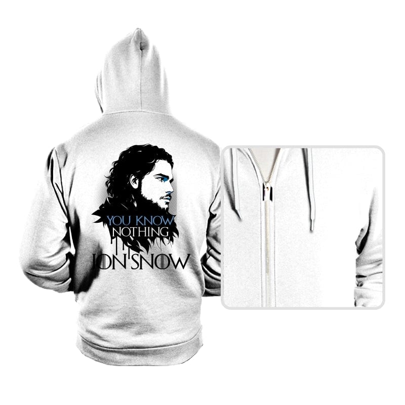 Nothing - Hoodies Hoodies RIPT Apparel Small / White