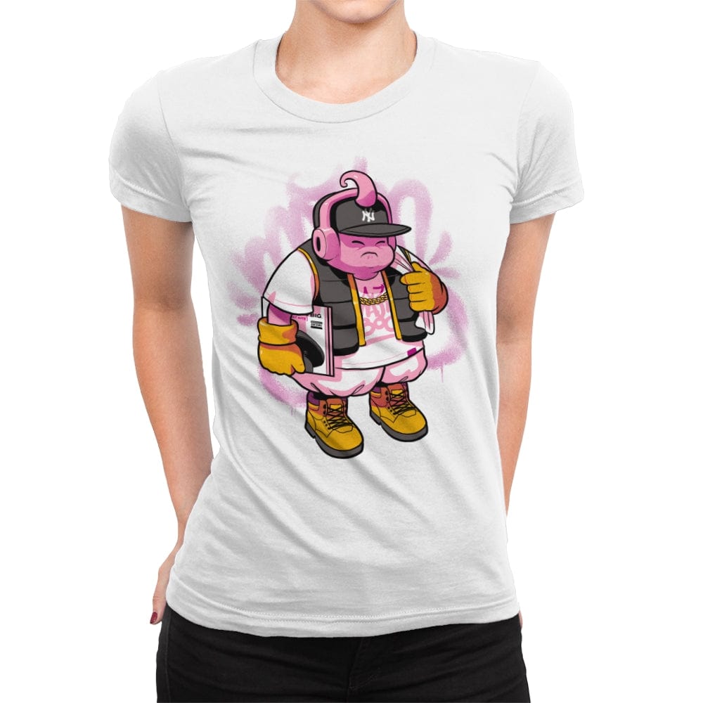 Notorious Boo - Womens Premium T-Shirts RIPT Apparel Small / White