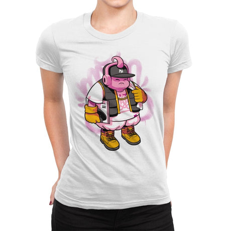 Notorious Boo - Womens Premium T-Shirts RIPT Apparel Small / White