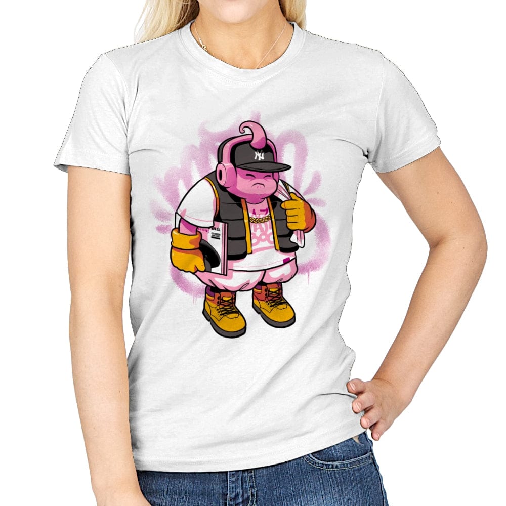 Notorious Boo - Womens T-Shirts RIPT Apparel Small / White