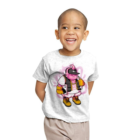 Notorious Boo - Youth T-Shirts RIPT Apparel X-small / White