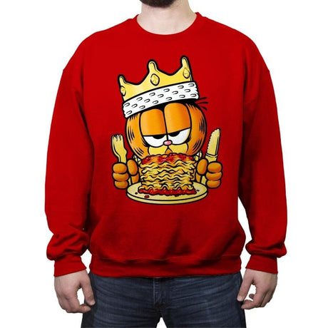 Notorious C.A.T - Crew Neck Sweatshirt Crew Neck Sweatshirt RIPT Apparel Small / Red