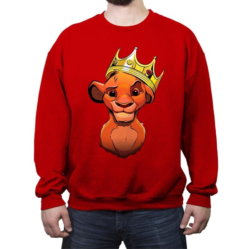 Notorious Cub - Crew Neck Sweatshirt Crew Neck Sweatshirt RIPT Apparel Small / Red