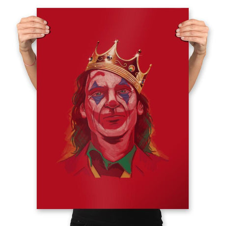 Notorious J.O.K.E.R.  - Prints Posters RIPT Apparel 18x24 / Red