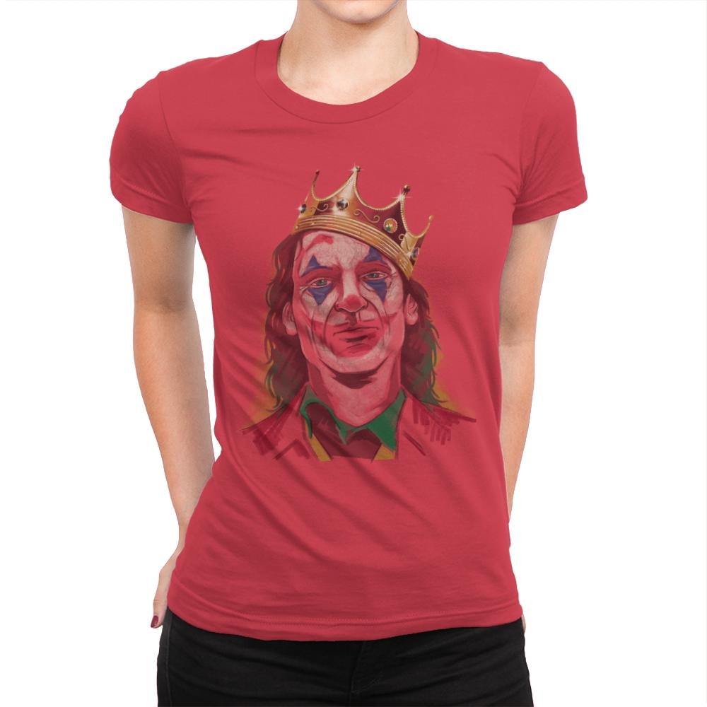 Notorious J.O.K.E.R.  - Womens Premium T-Shirts RIPT Apparel Small / Red