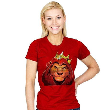 Notorious Mu-Fa-Sa - Womens T-Shirts RIPT Apparel Small / Red