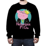 Notorious PIG - Crew Neck Sweatshirt Crew Neck Sweatshirt RIPT Apparel