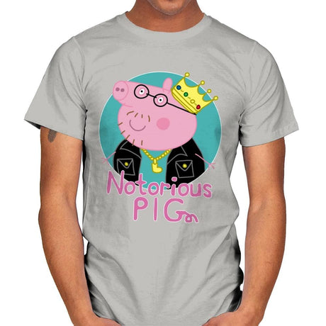 Notorious PIG - Mens T-Shirts RIPT Apparel Small / Ice Grey