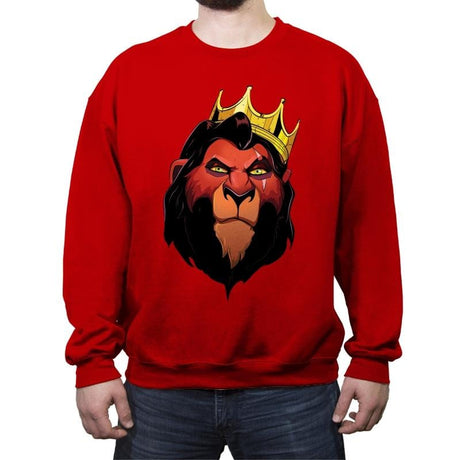Notorious S.K.R. - Crew Neck Sweatshirt Crew Neck Sweatshirt RIPT Apparel Small / Red