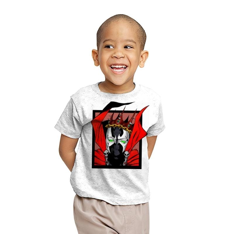 Notorious S.P.A.W.N - Youth T-Shirts RIPT Apparel X-small / White