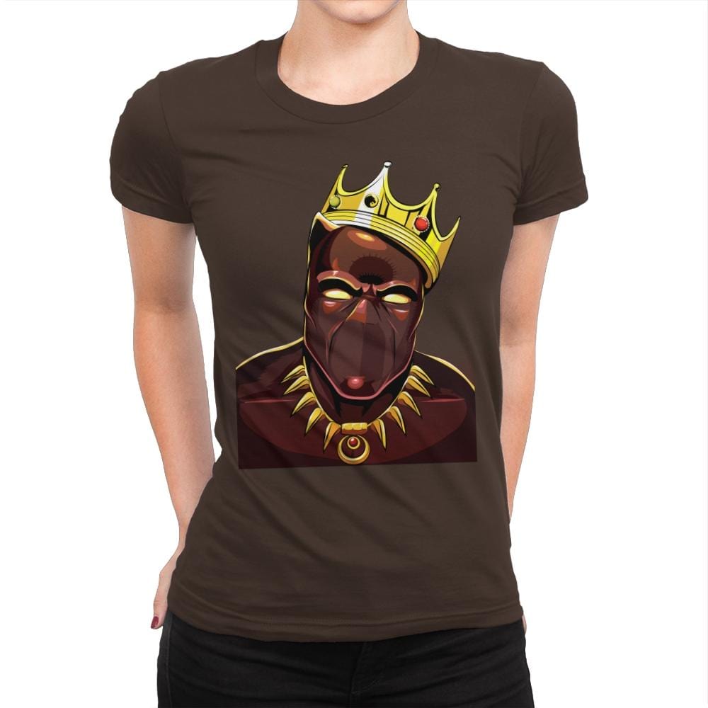 Notorious T'-Cha-Lla - Best Seller - Womens Premium T-Shirts RIPT Apparel Small / Dark Chocolate