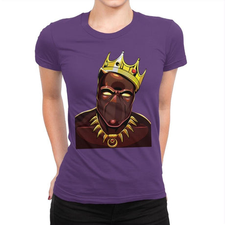 Notorious T'-Cha-Lla - Best Seller - Womens Premium T-Shirts RIPT Apparel Small / Purple Rush