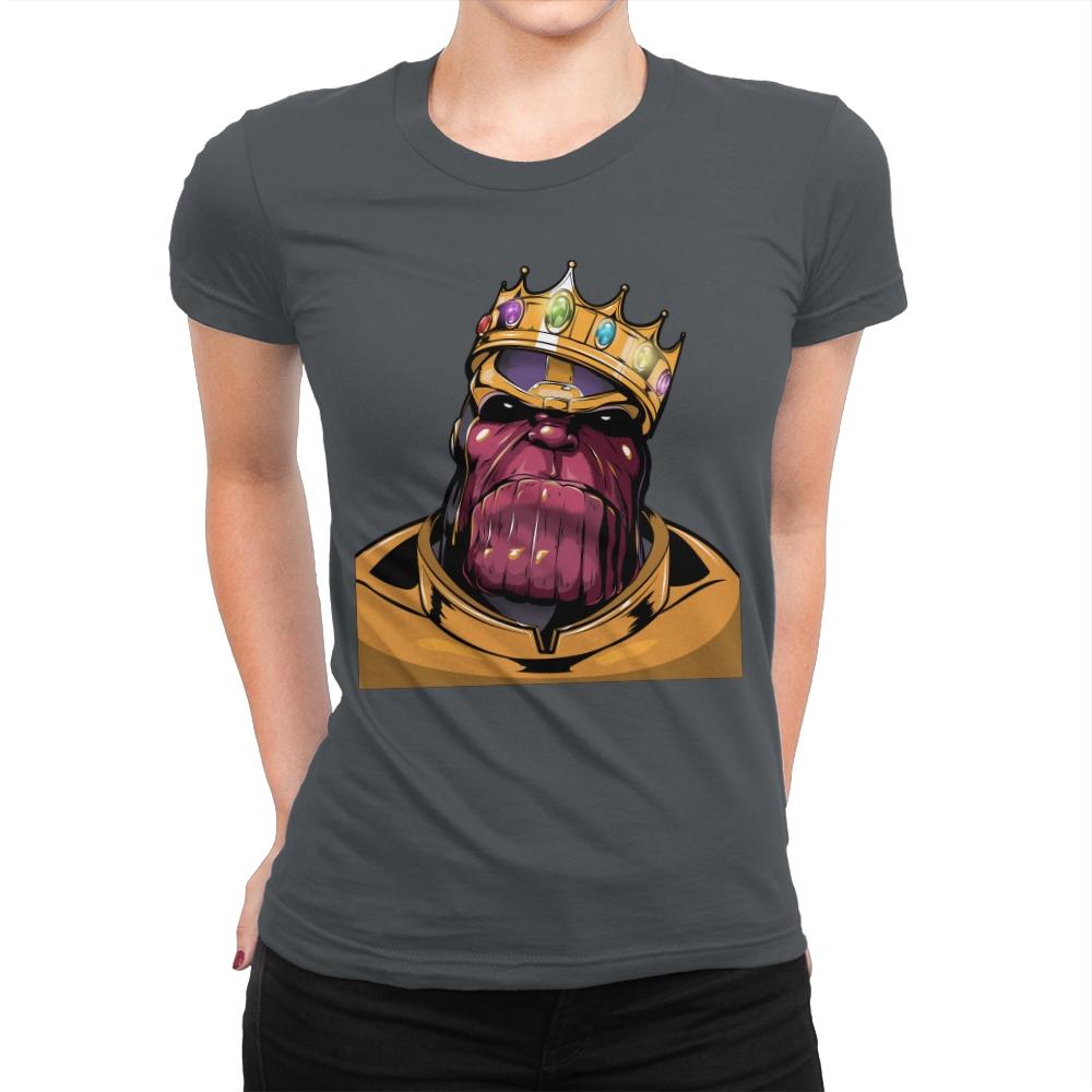 Notorious Titan - Best Seller - Womens Premium T-Shirts RIPT Apparel Small / Heavy Metal