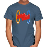 Now Your Building With Portals Exclusive - Mens T-Shirts RIPT Apparel Small / Indigo Blue